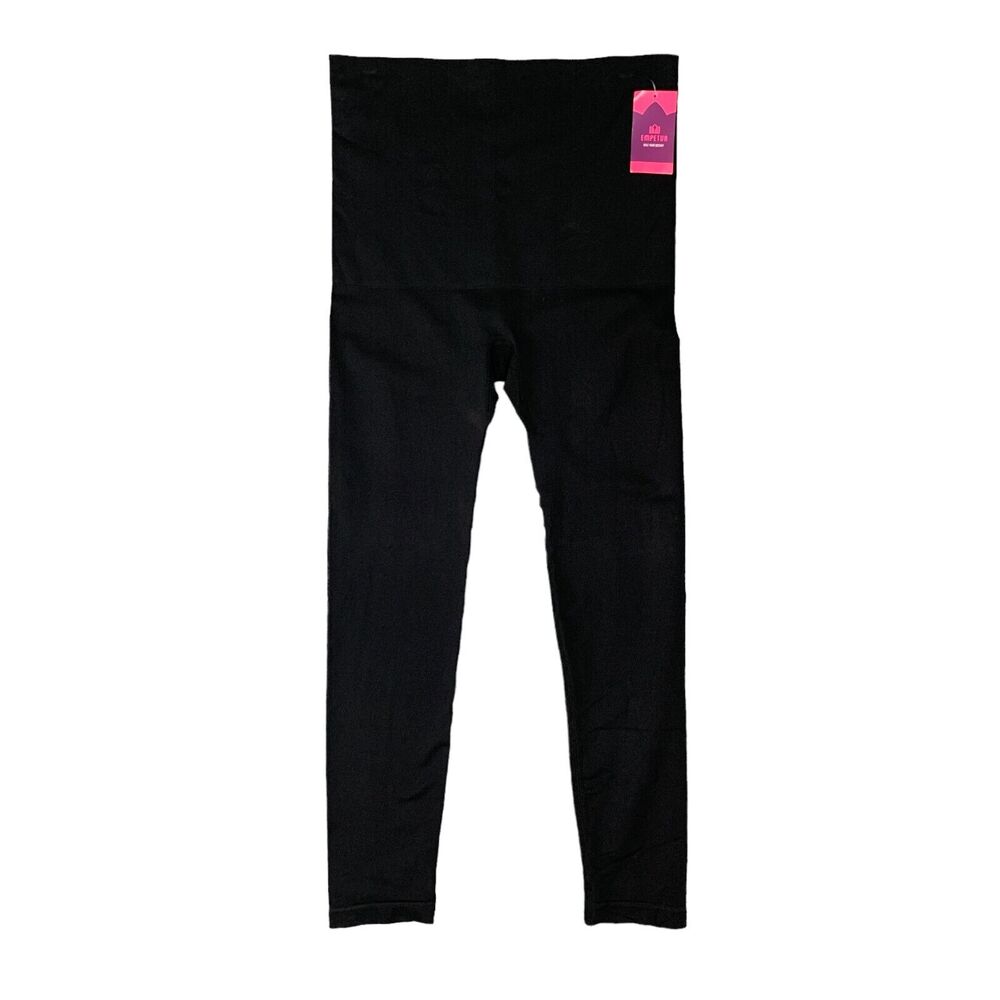 Empetua Shaping Legging Womens 2XL Black High Waisted Compression Inner Grip